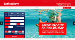 Desktop Screenshot of barrheadtravel.co.uk