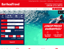 Tablet Screenshot of barrheadtravel.co.uk